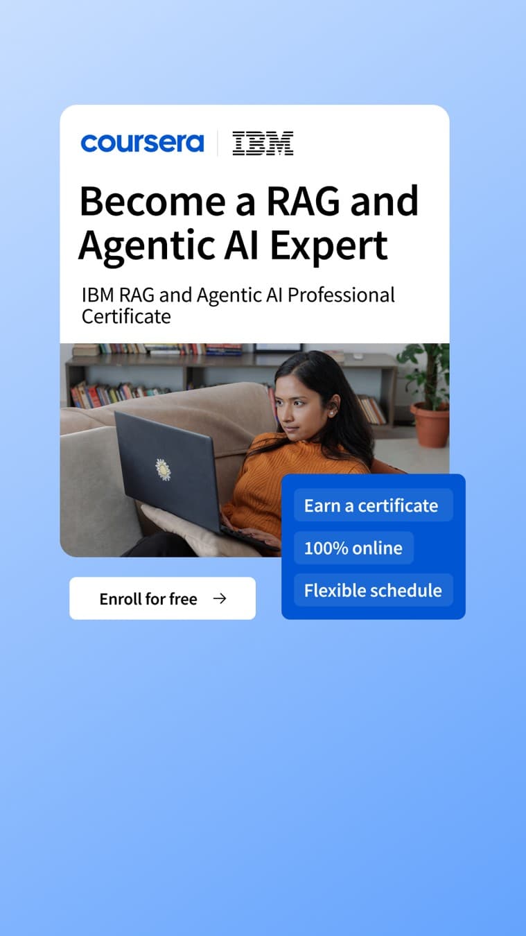 Coursera · Product Image ad