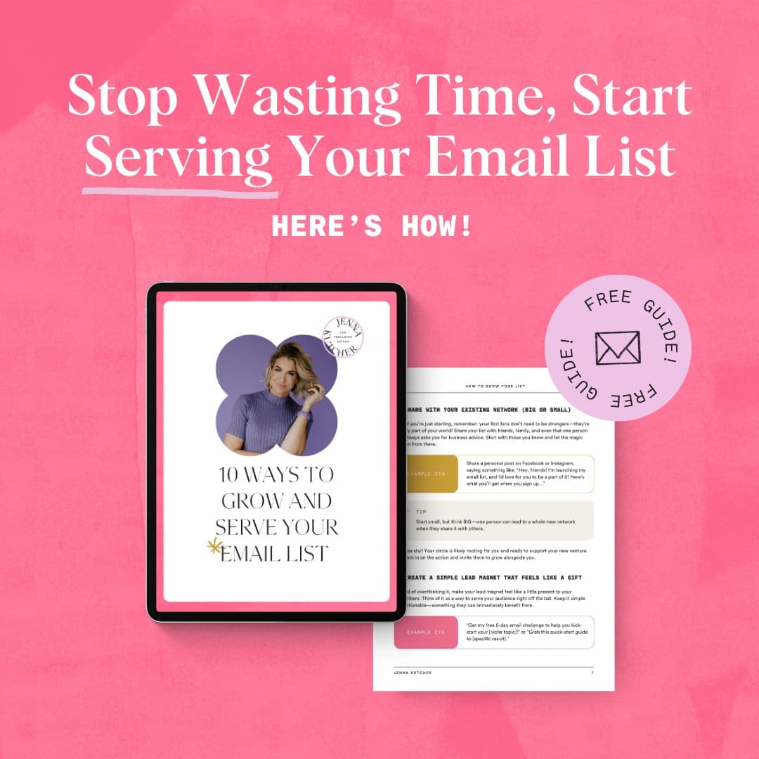 Jenna Kutcher · Document Mockup ad