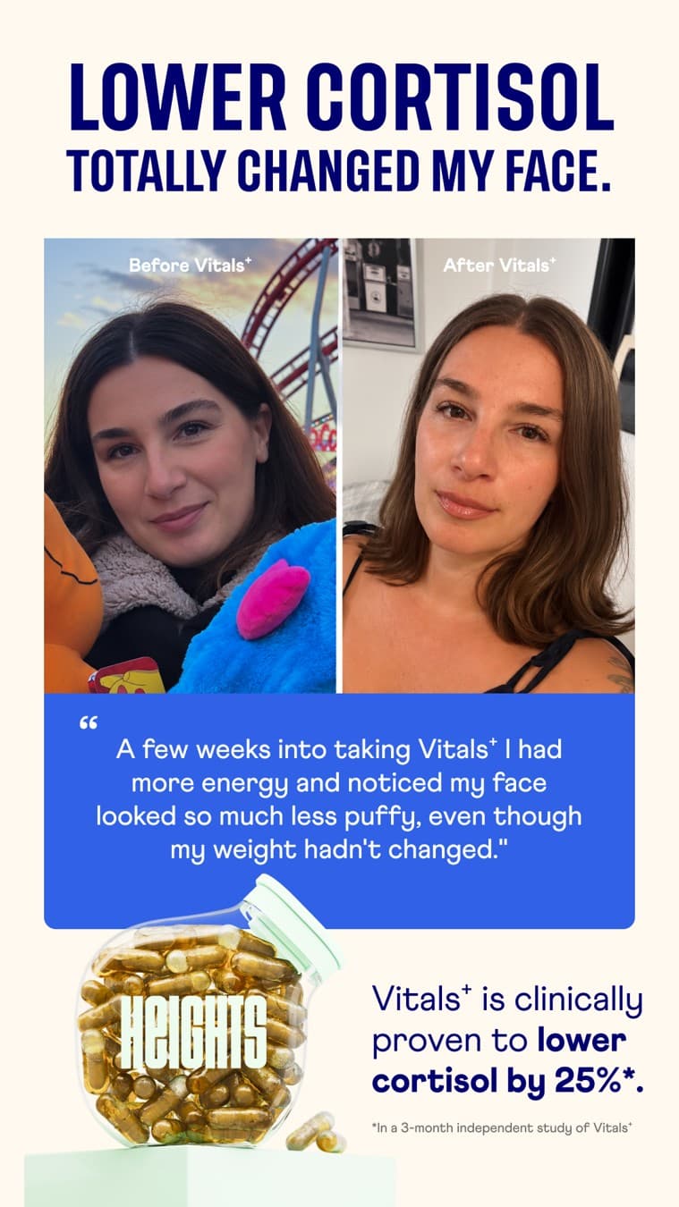 Your Heights · Before and After ad