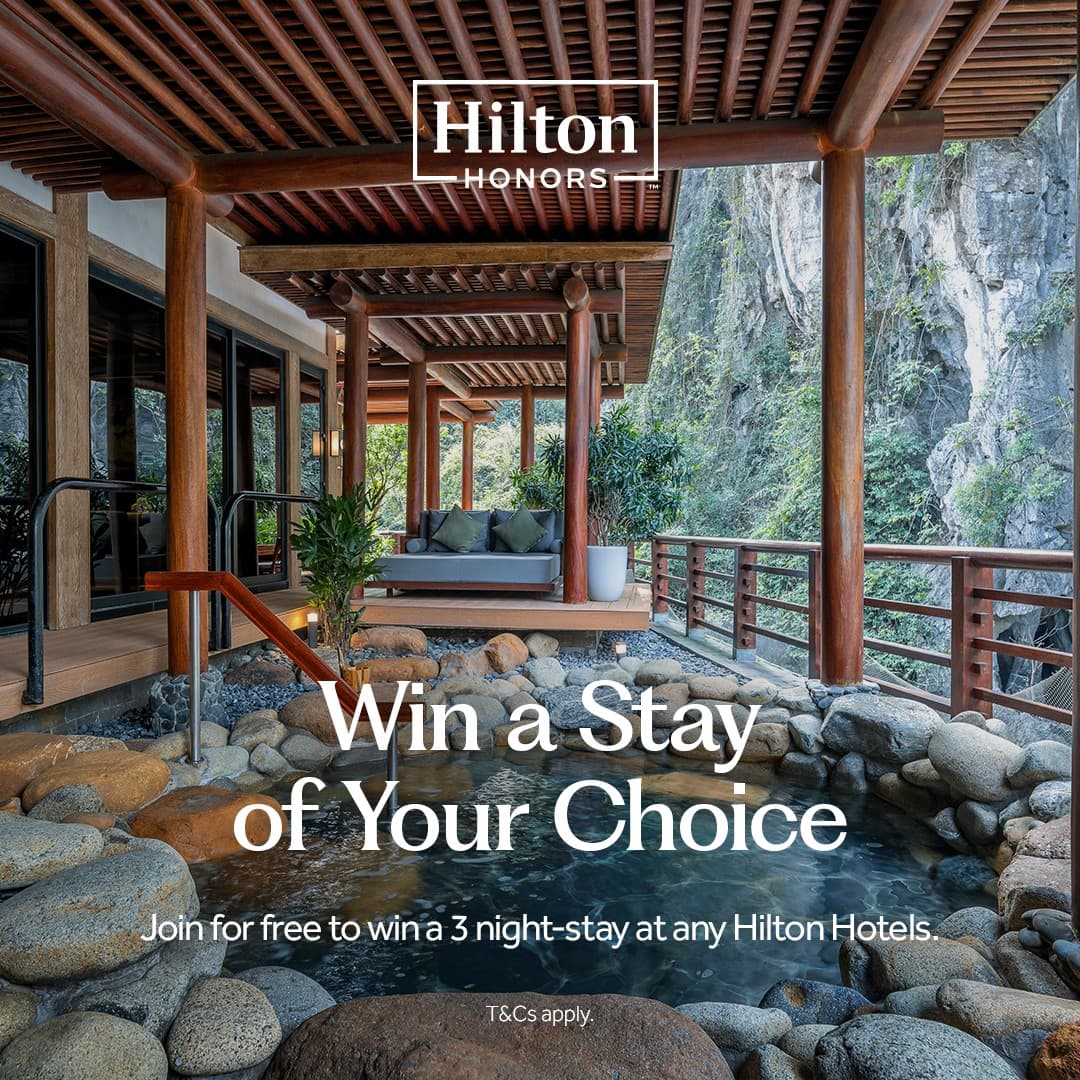 Hilton · Offer-First Banner ad