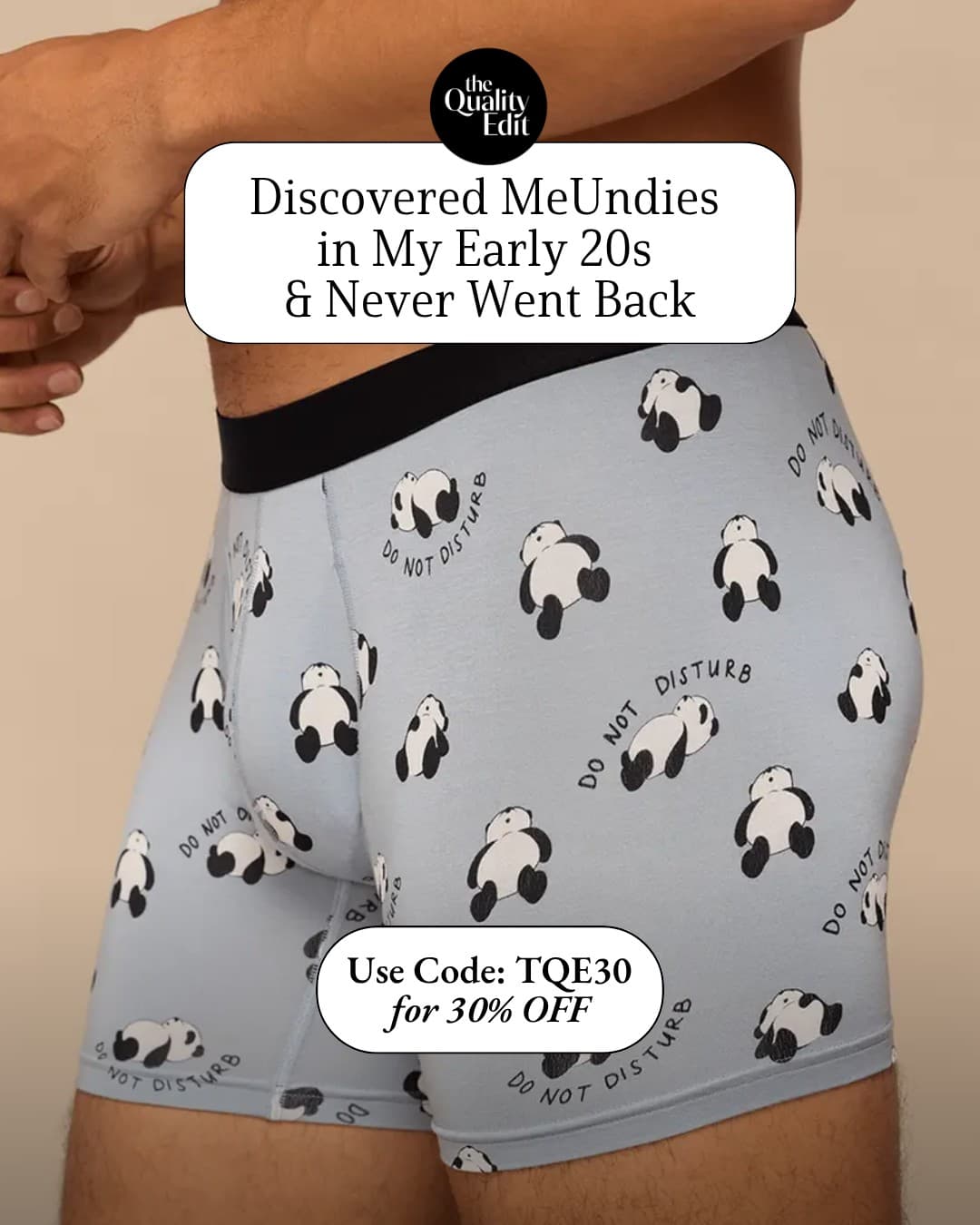 MeUndies · UGC Overlay ad