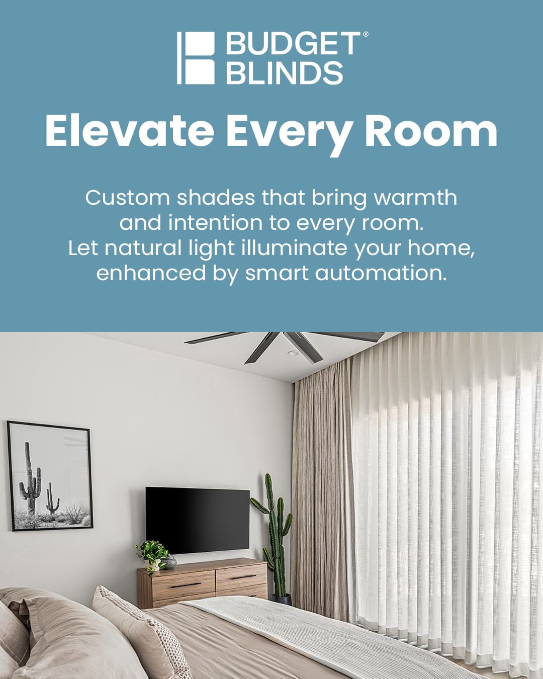 Budget Blinds · Lifestyle Image ad