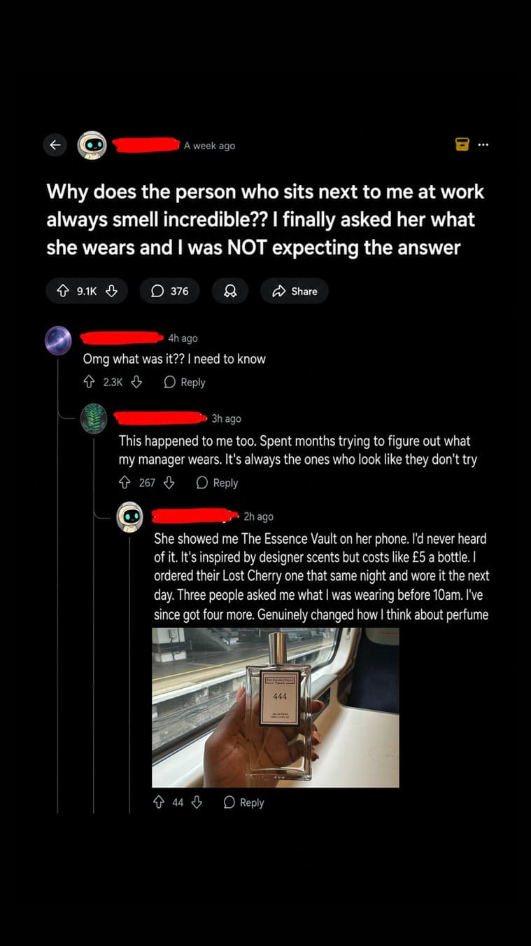 The Essence Vault · Social Comments ad
