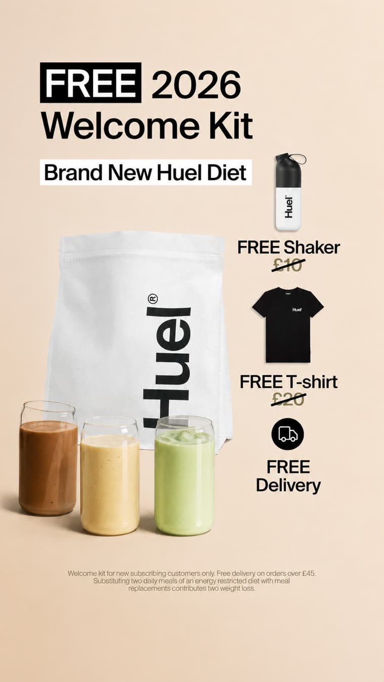 Huel · Offer-First Banner ad