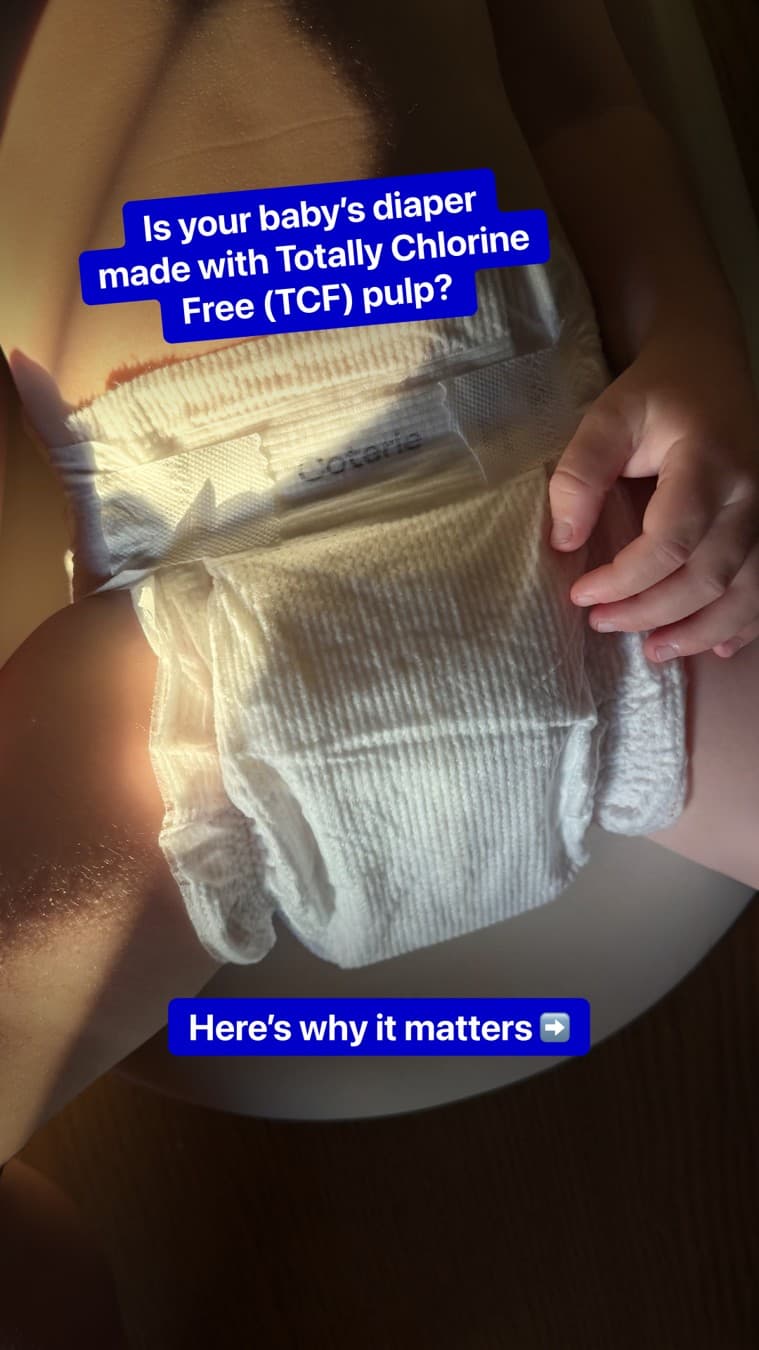 Coterie Baby · UGC Overlay ad