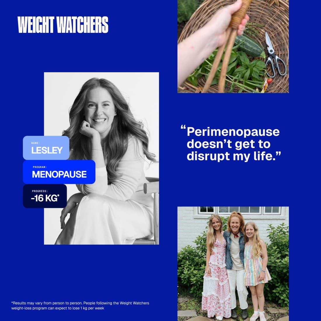 WeightWatchers · Collage ad