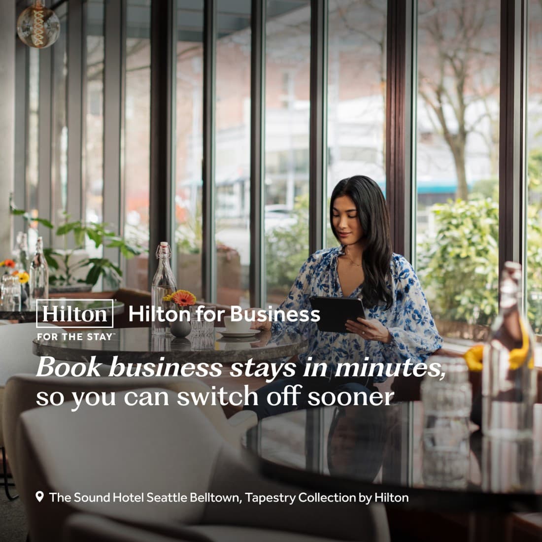 Hilton · Lifestyle Image ad
