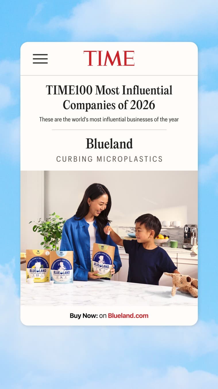 Blueland · Press ad