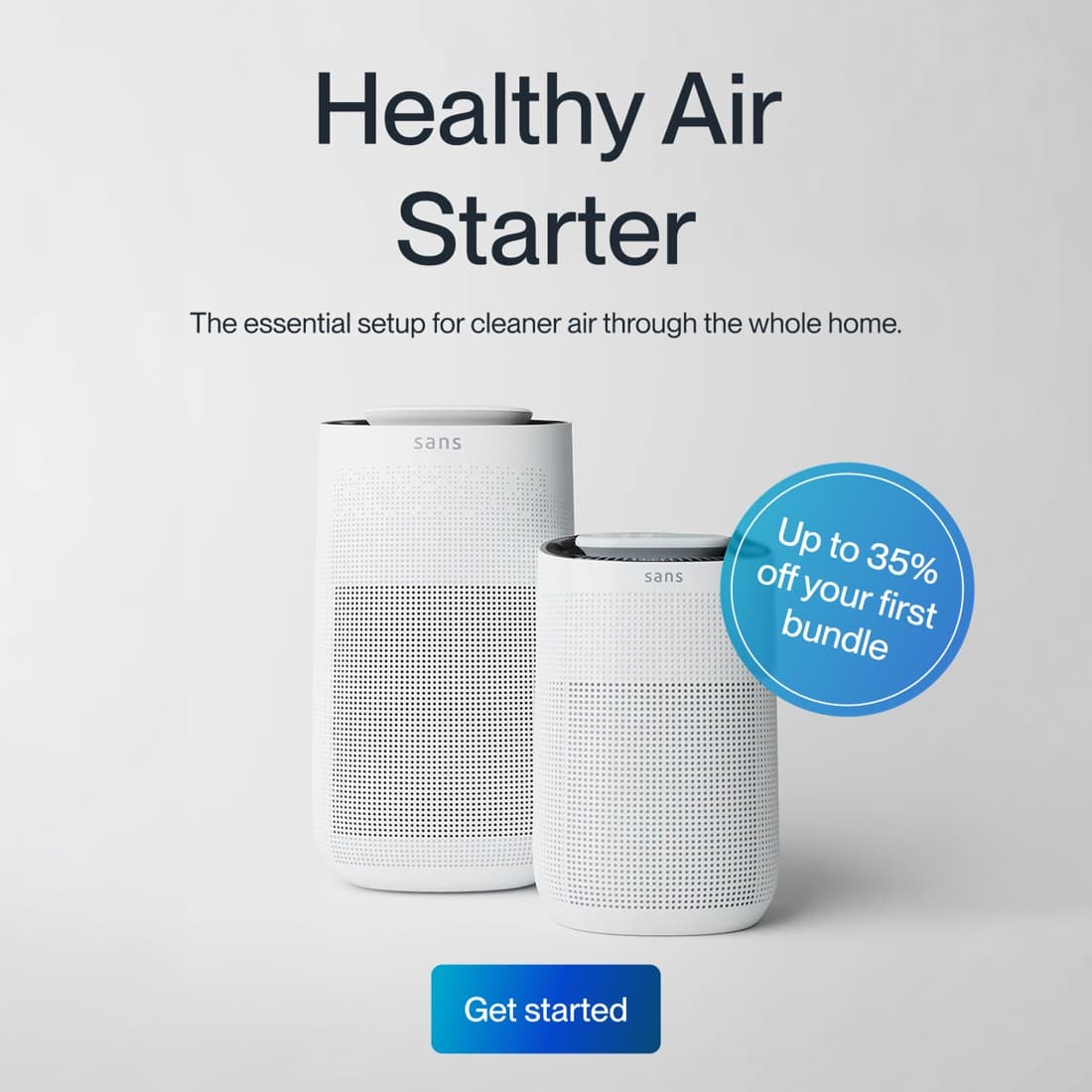 Sans · Product Image ad