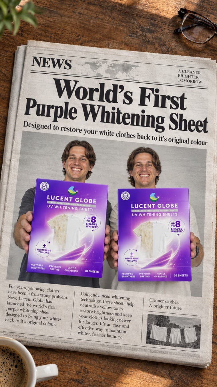 Lucent Globe ยท Press ad