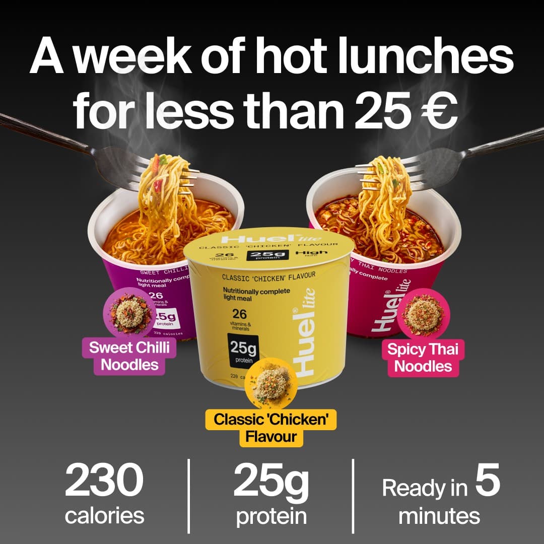 Huel · Offer-First Banner ad