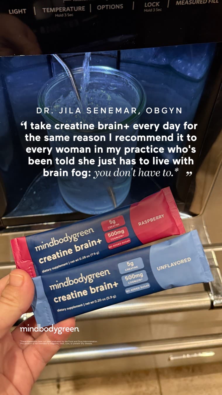 mindbodygreen · UGC Overlay ad
