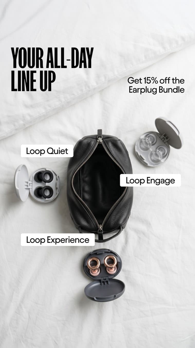 Loop · Flatlay ad