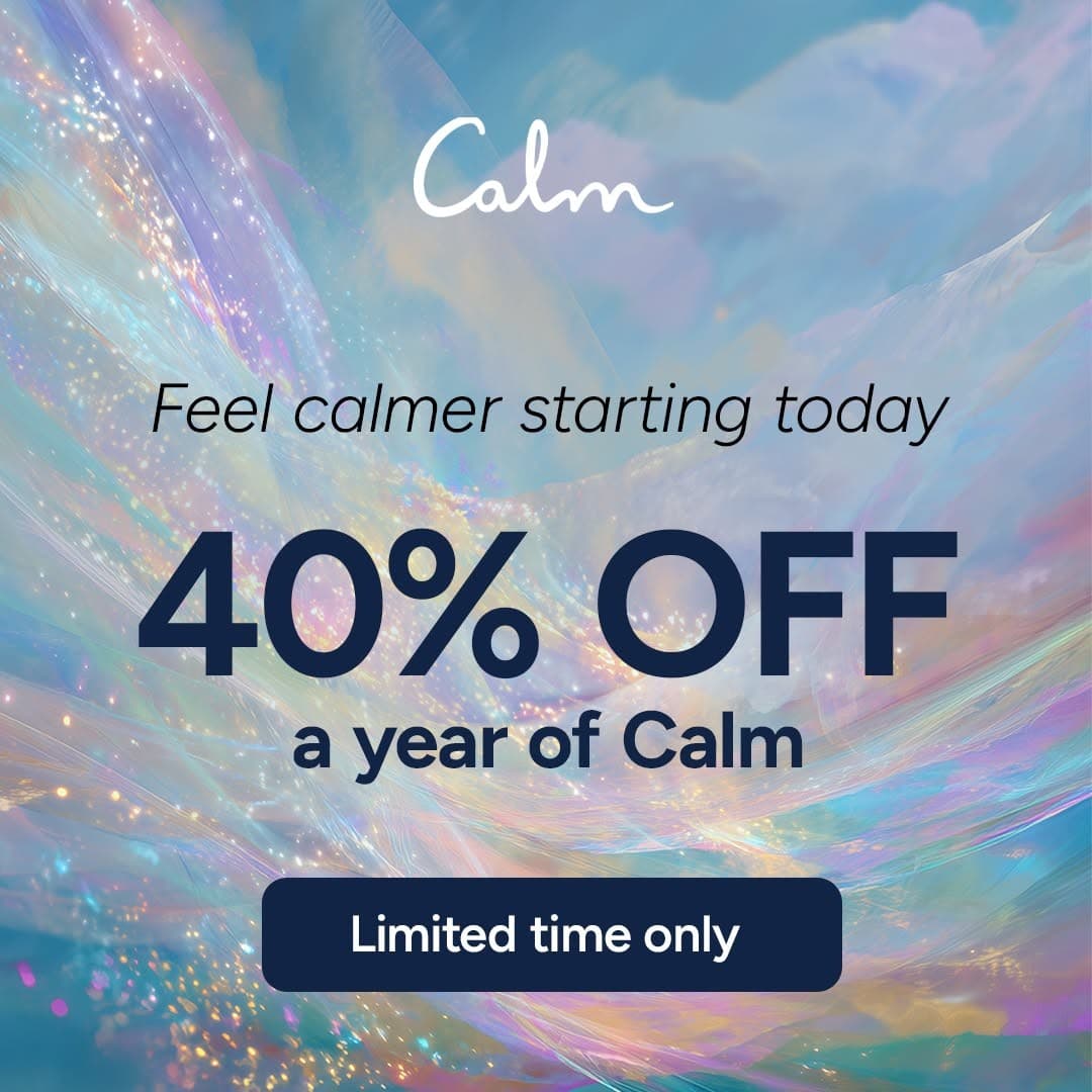 Calm · Offer-First Banner ad