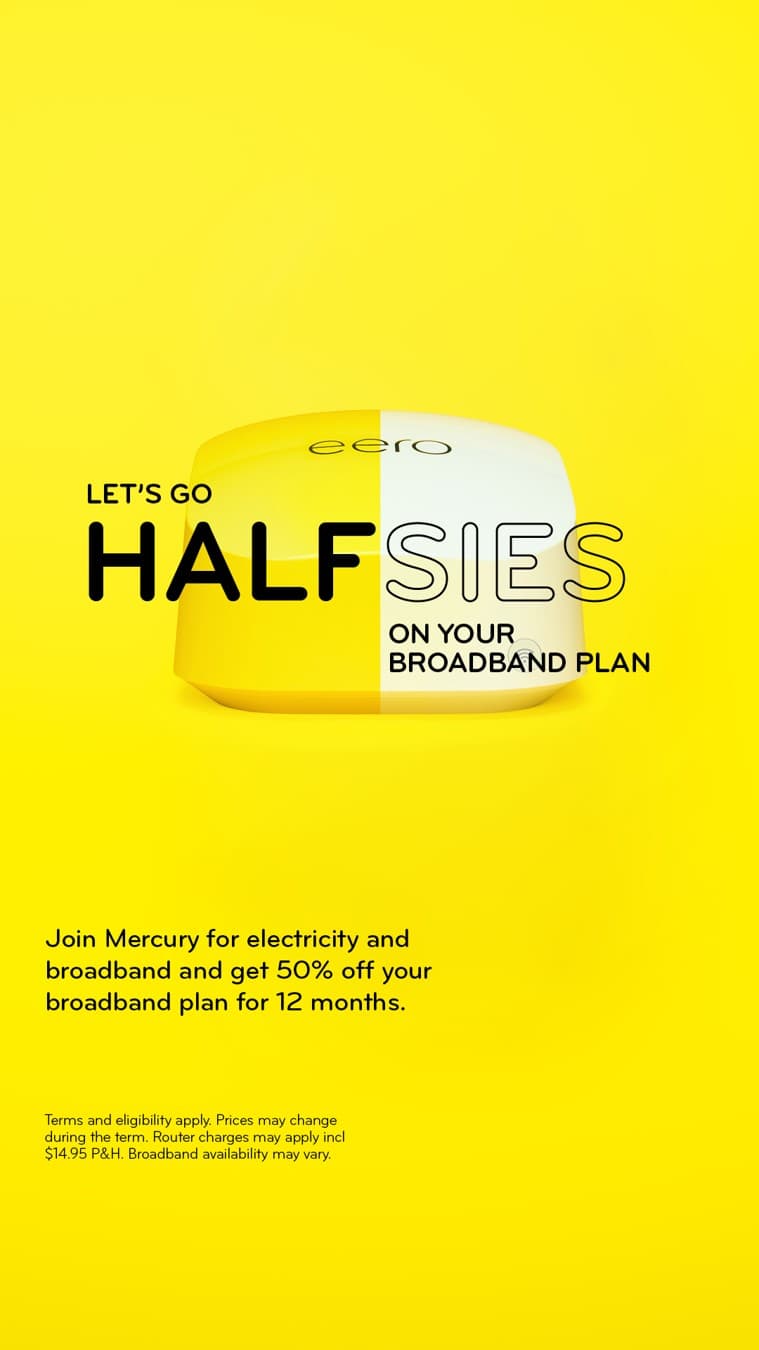 Mercury · Offer-First Banner ad