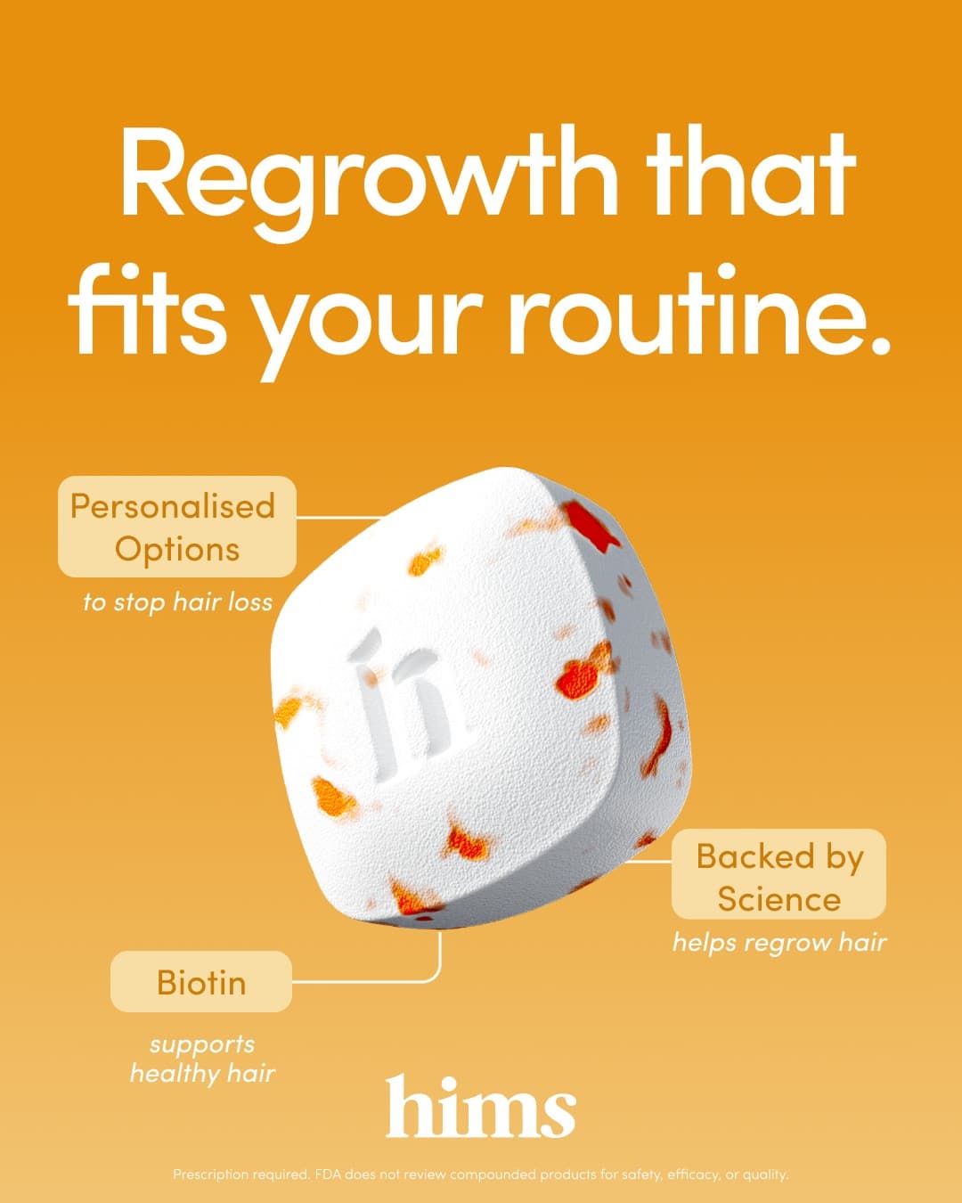 hims · Feature Benefit Pointout ad