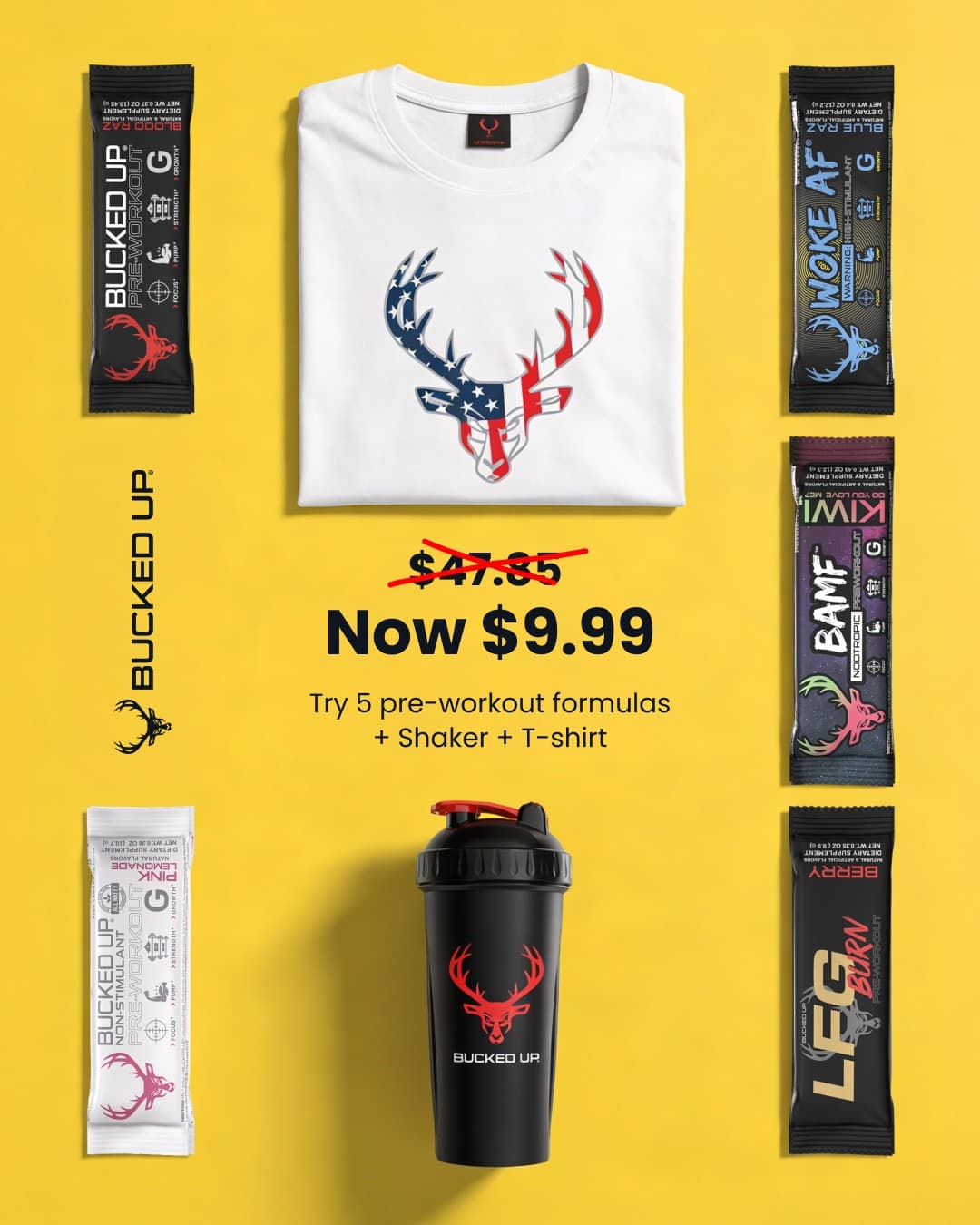 Bucked Up · Offer-First Banner ad