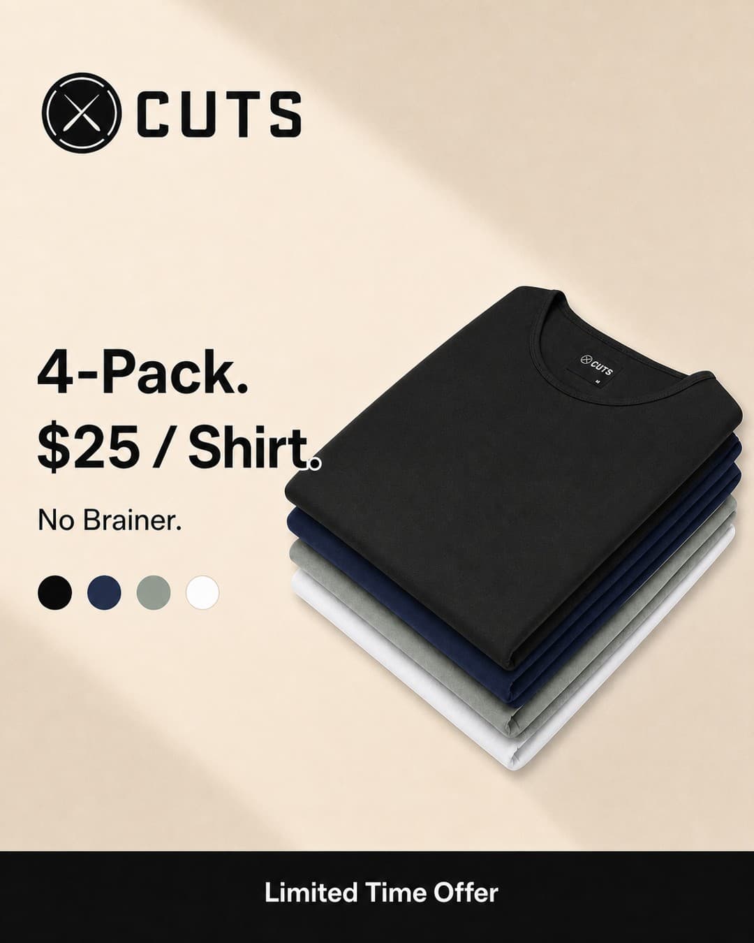 Cuts · Offer-First Banner ad