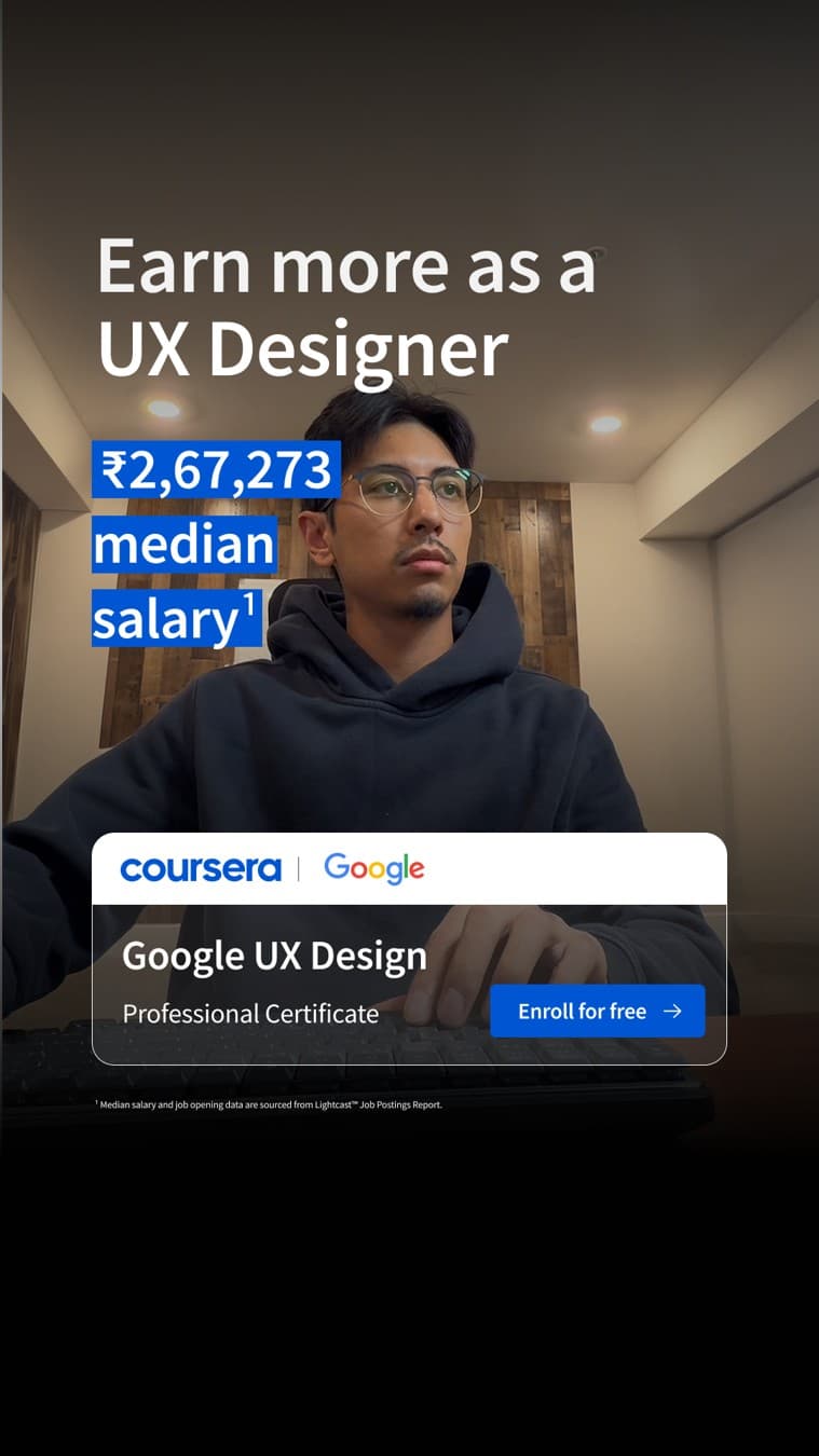 Coursera · Lifestyle Image ad
