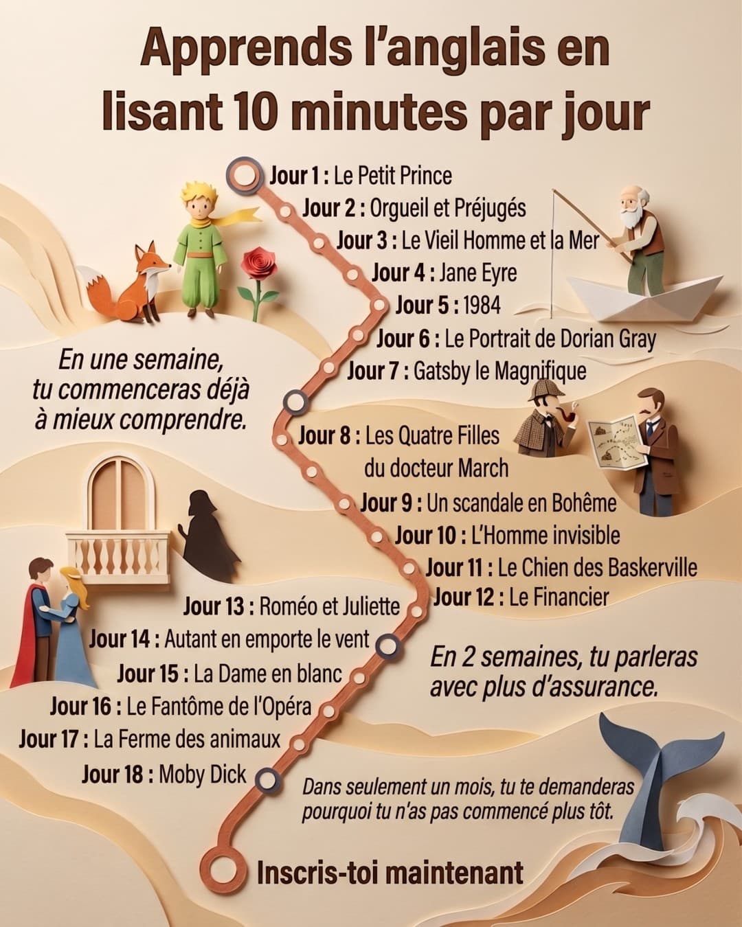 EWA: Learn Languages · Listicle ad