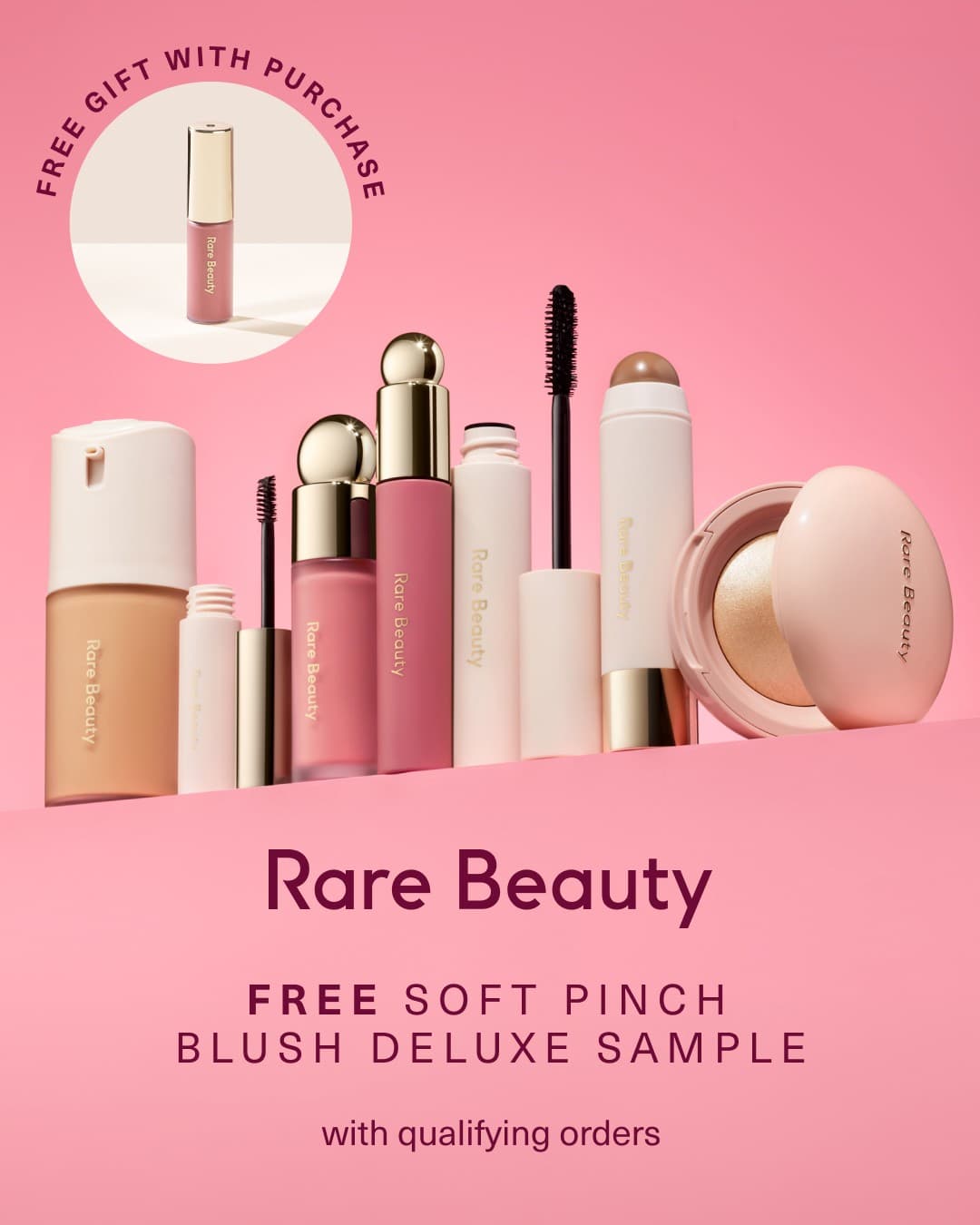 Rare Beauty · Offer-First Banner ad