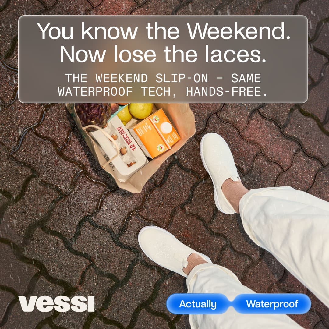 Vessi · Lifestyle Image ad
