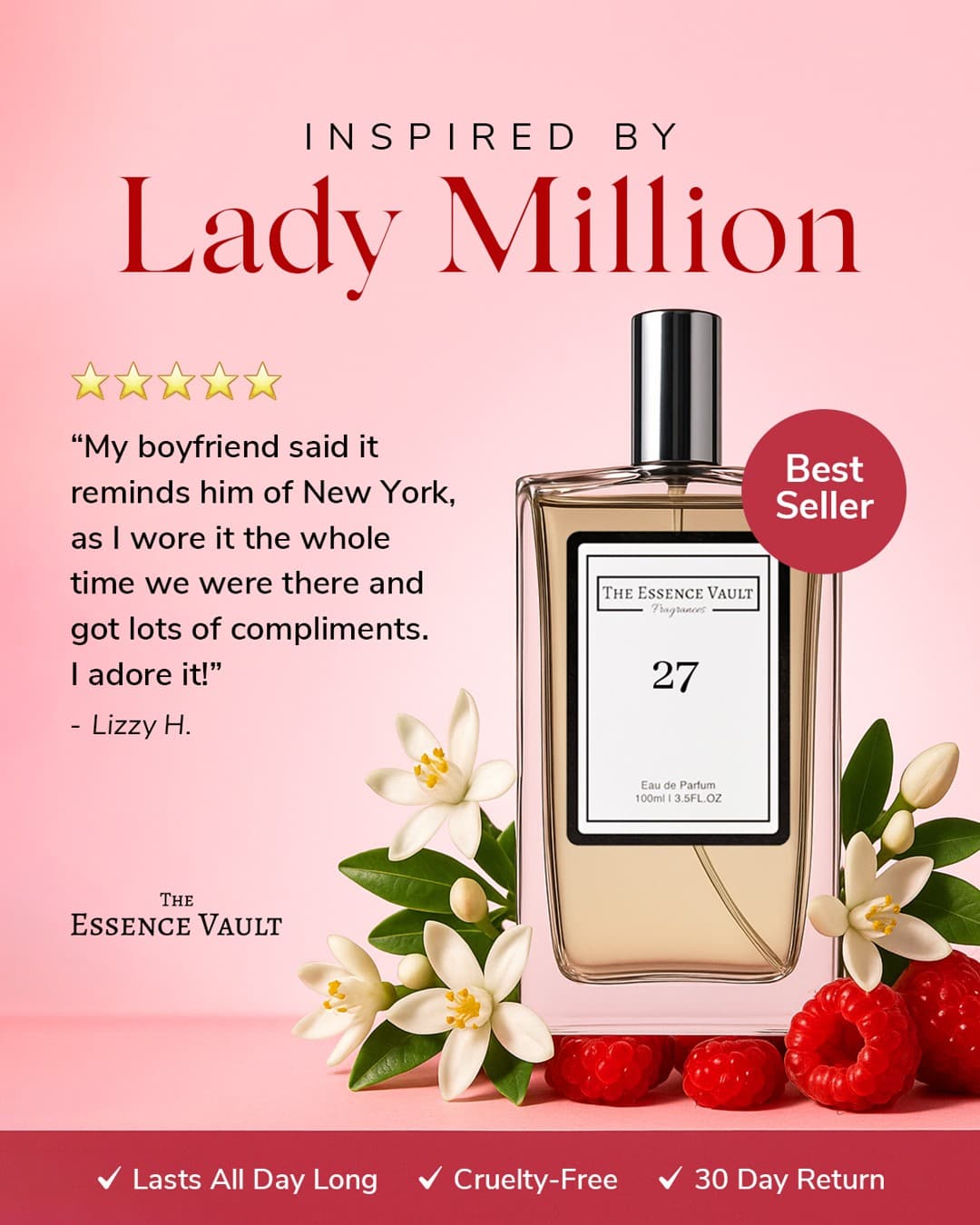 The Essence Vault · Review ad