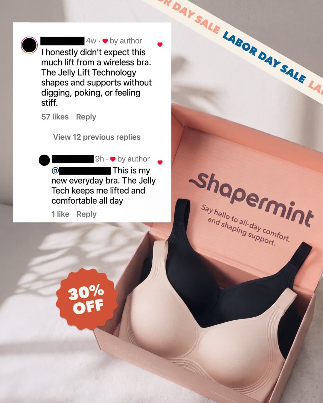 Shapermint Ā· Social Comments ad