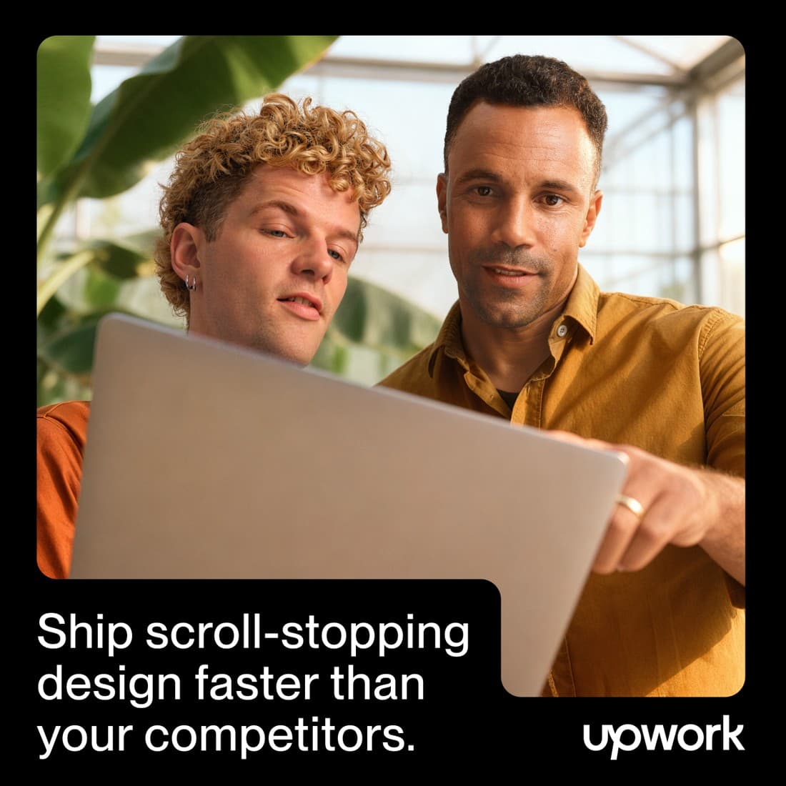Upwork · Lifestyle Image ad