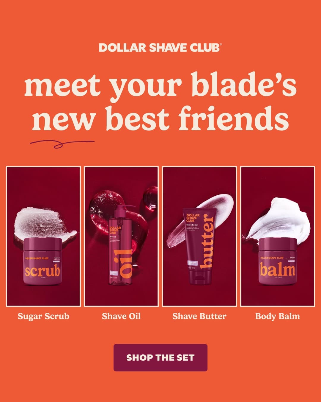 Dollar Shave Club · Collage ad