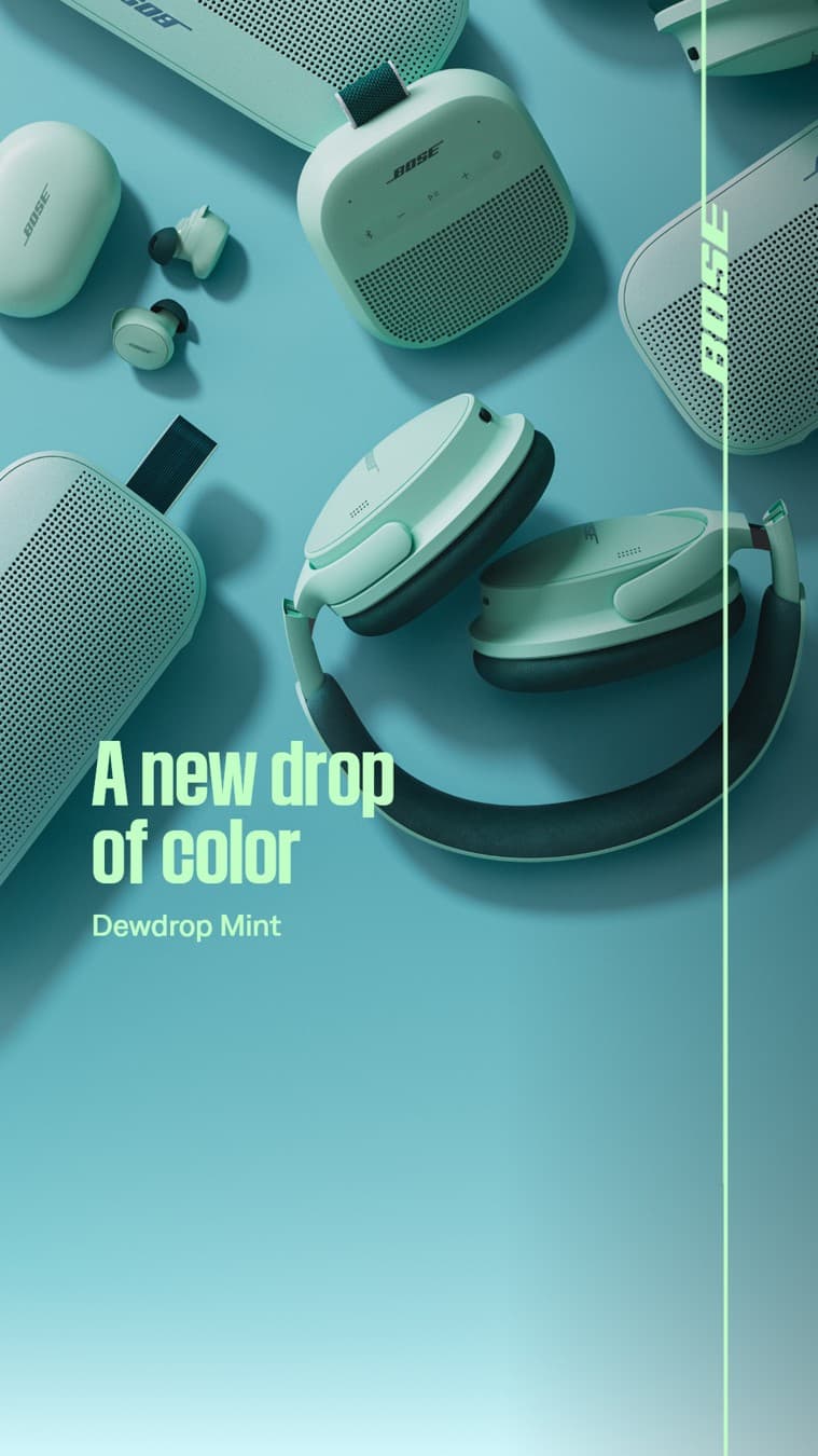 Bose · Flatlay ad