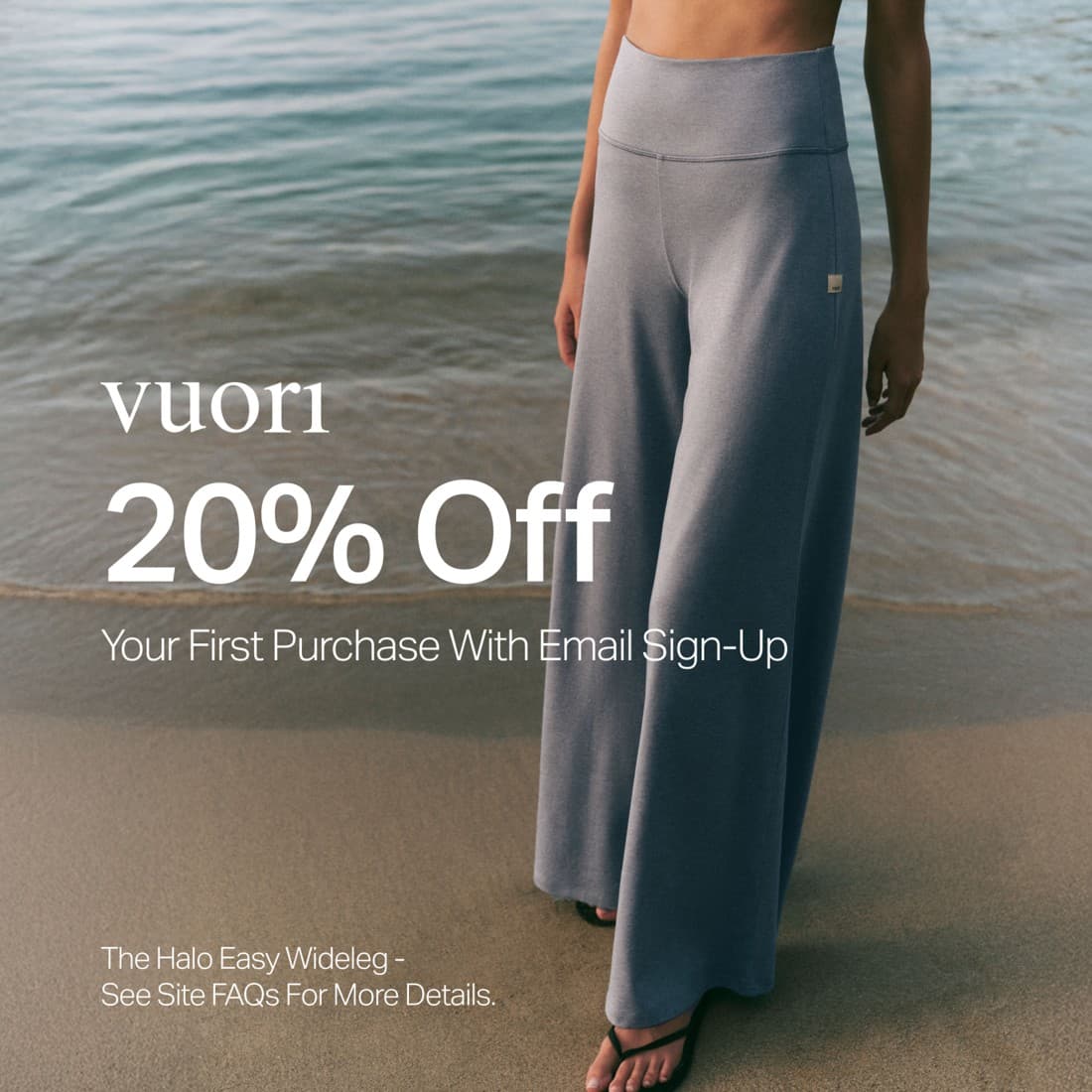 Vuori · Offer-First Banner ad