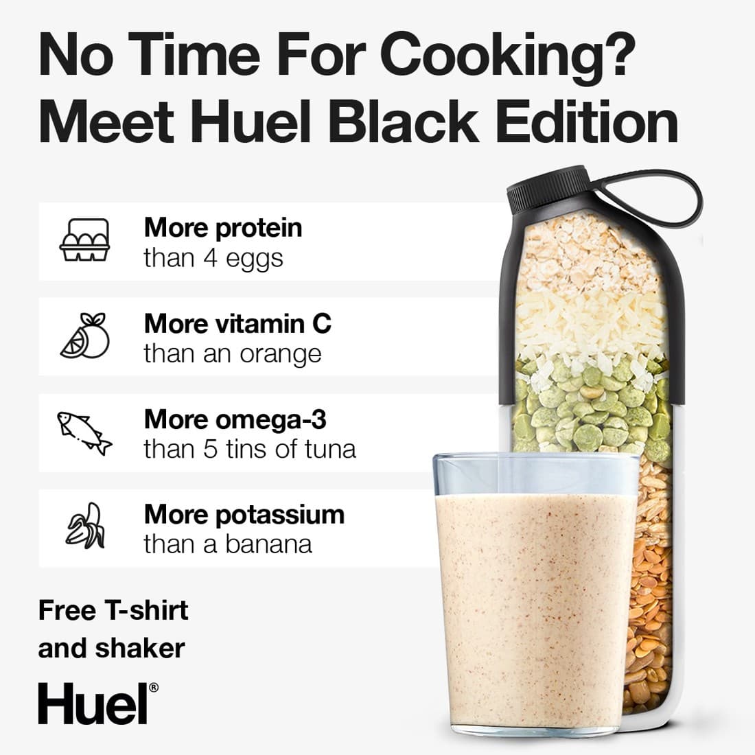 Huel · Listicle ad