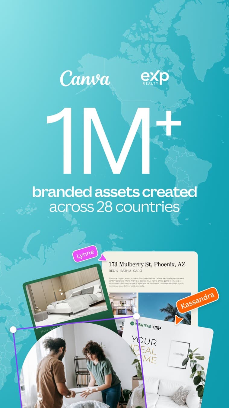 Canva · Collage ad