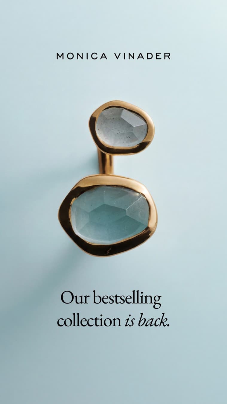 Monica Vinader · Product Image ad