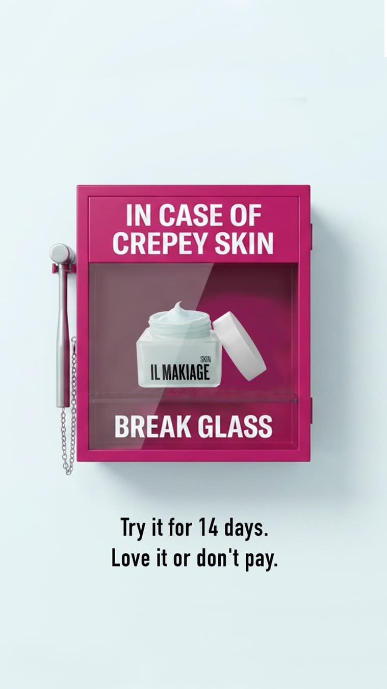 IL MAKIAGE · Visual Metaphor ad