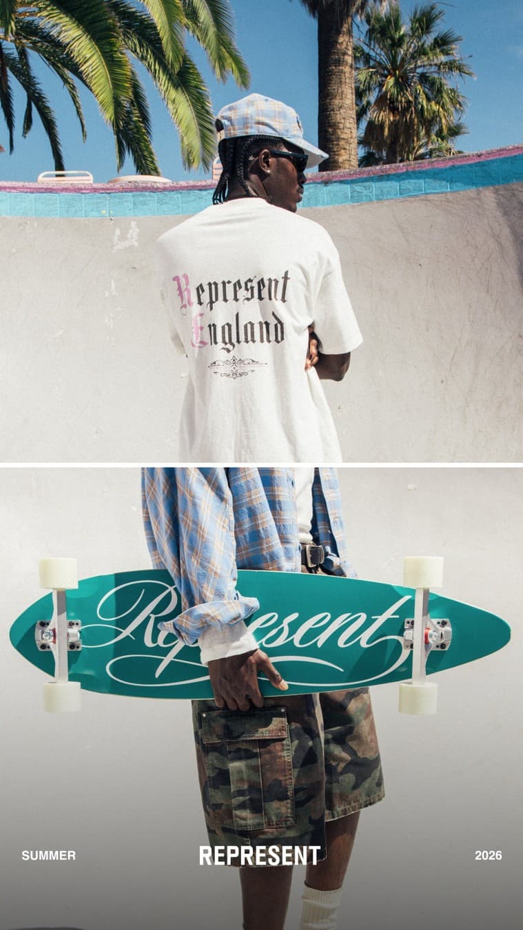 Represent Clo · Collage ad