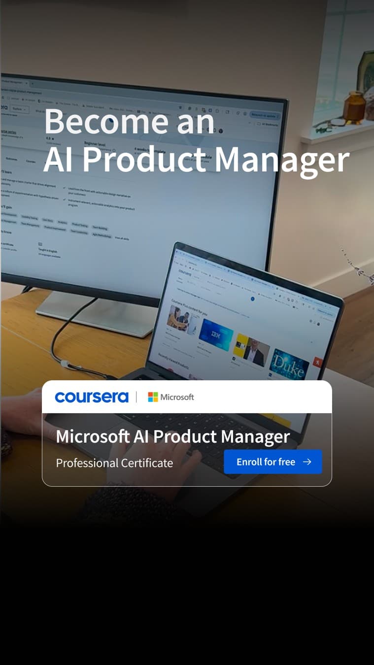 Coursera · Lifestyle Image ad