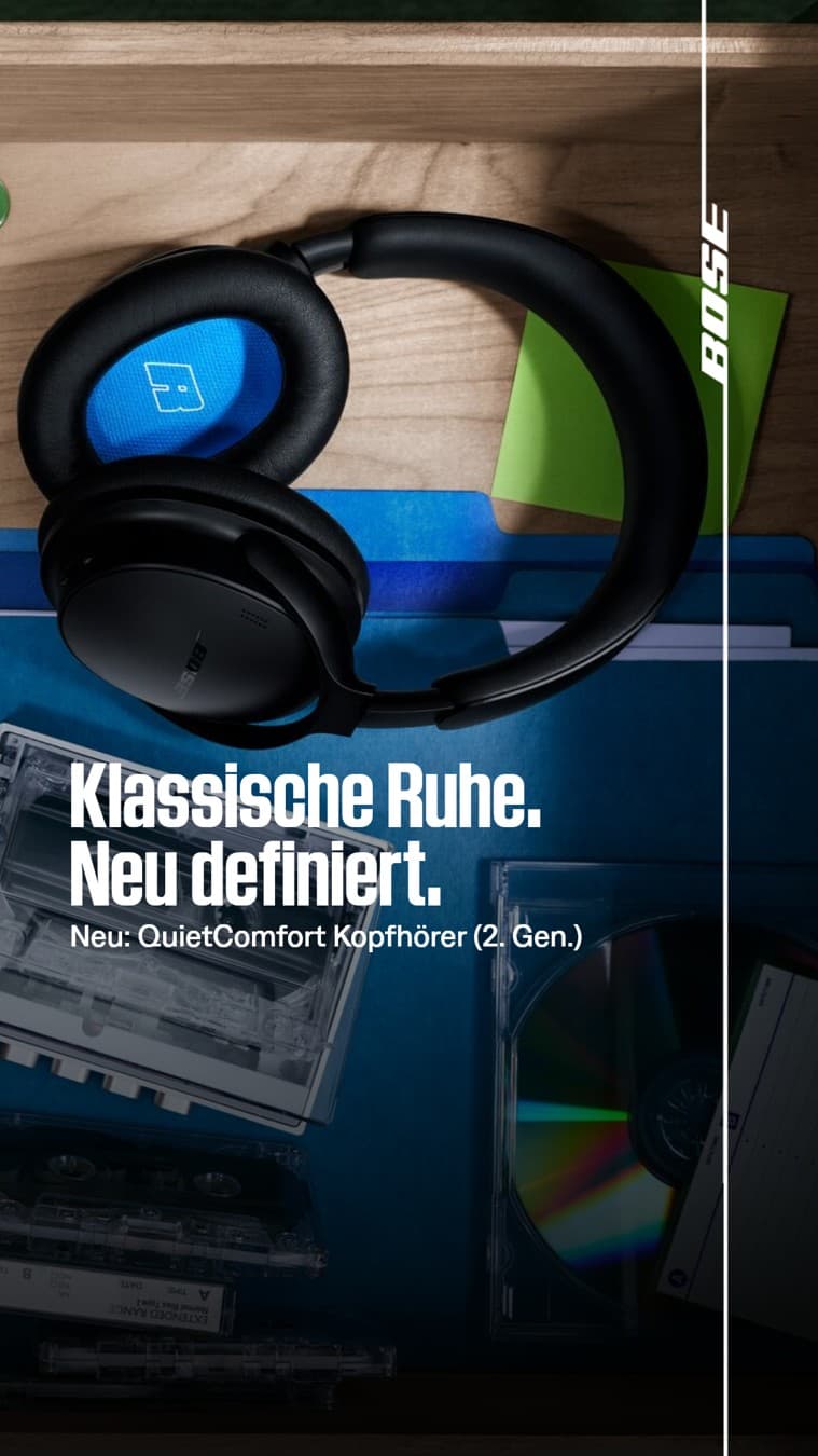 Bose · Flatlay ad