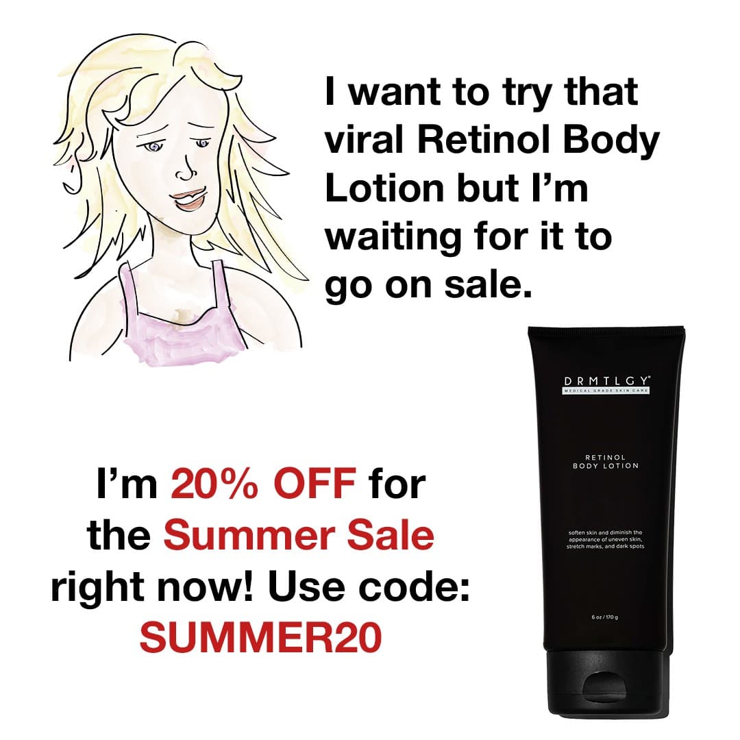 DRMTLGY · Offer-First Banner ad
