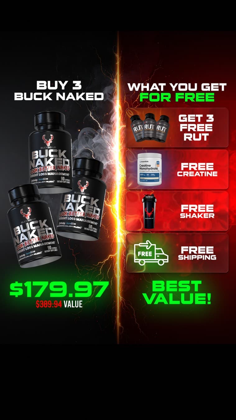 Bucked Up · Offer-First Banner ad