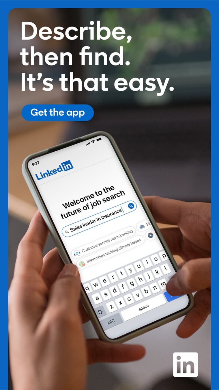 LinkedIn · Native Search ad