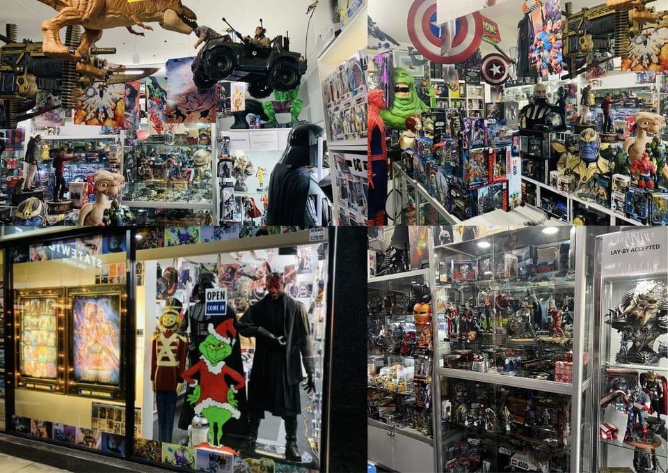 Captain Comics & Collectibles - Loan Office · Collage ad