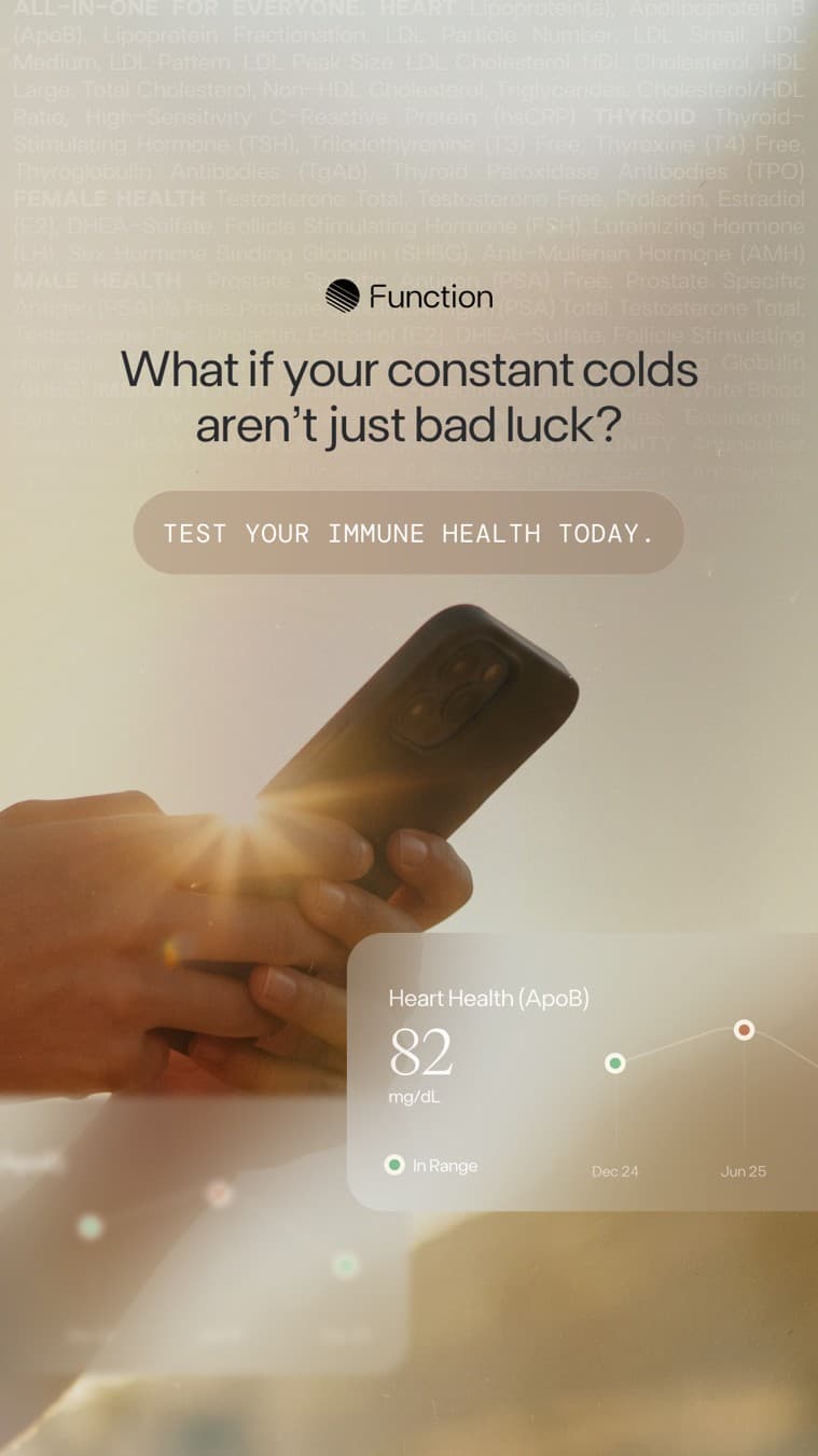 Function Health · Lifestyle Image ad