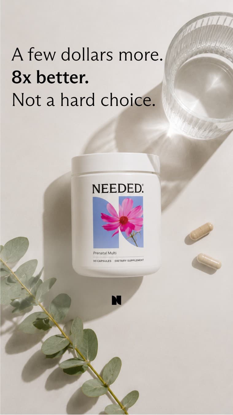 Needed. · Flatlay ad
