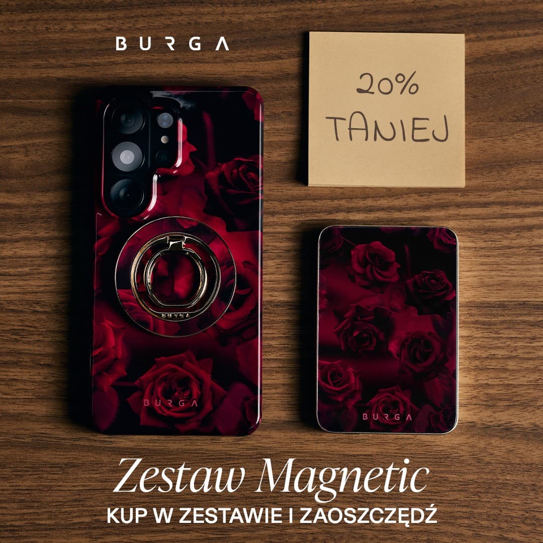 BURGA · Flatlay ad