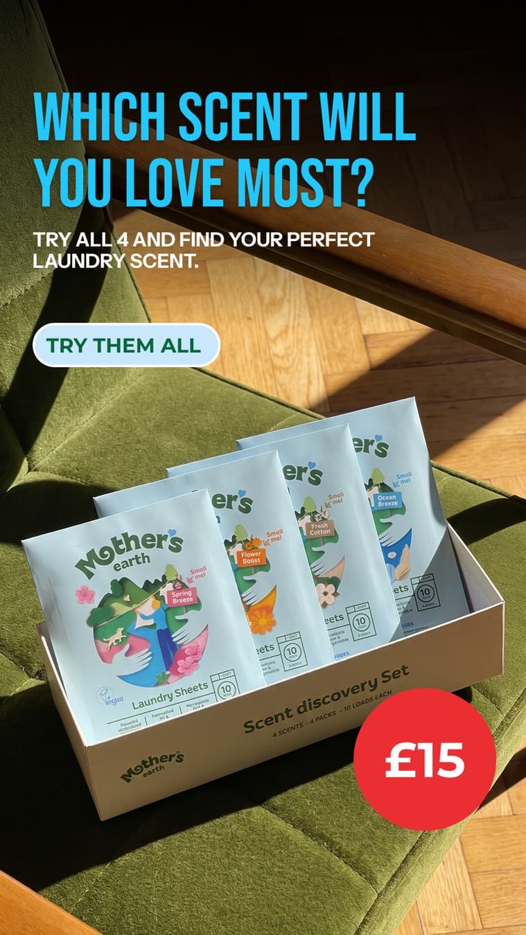 Mothers Earth · Flatlay ad