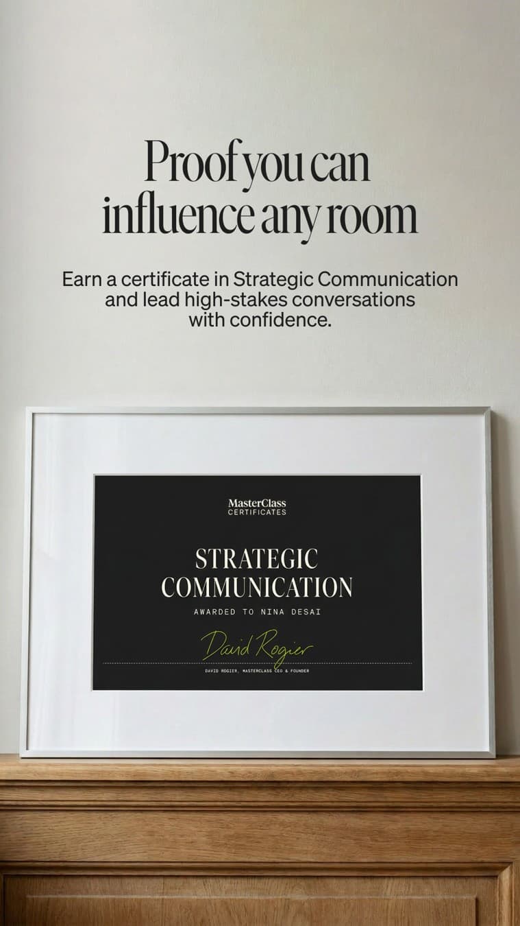 MasterClass · Document Mockup ad