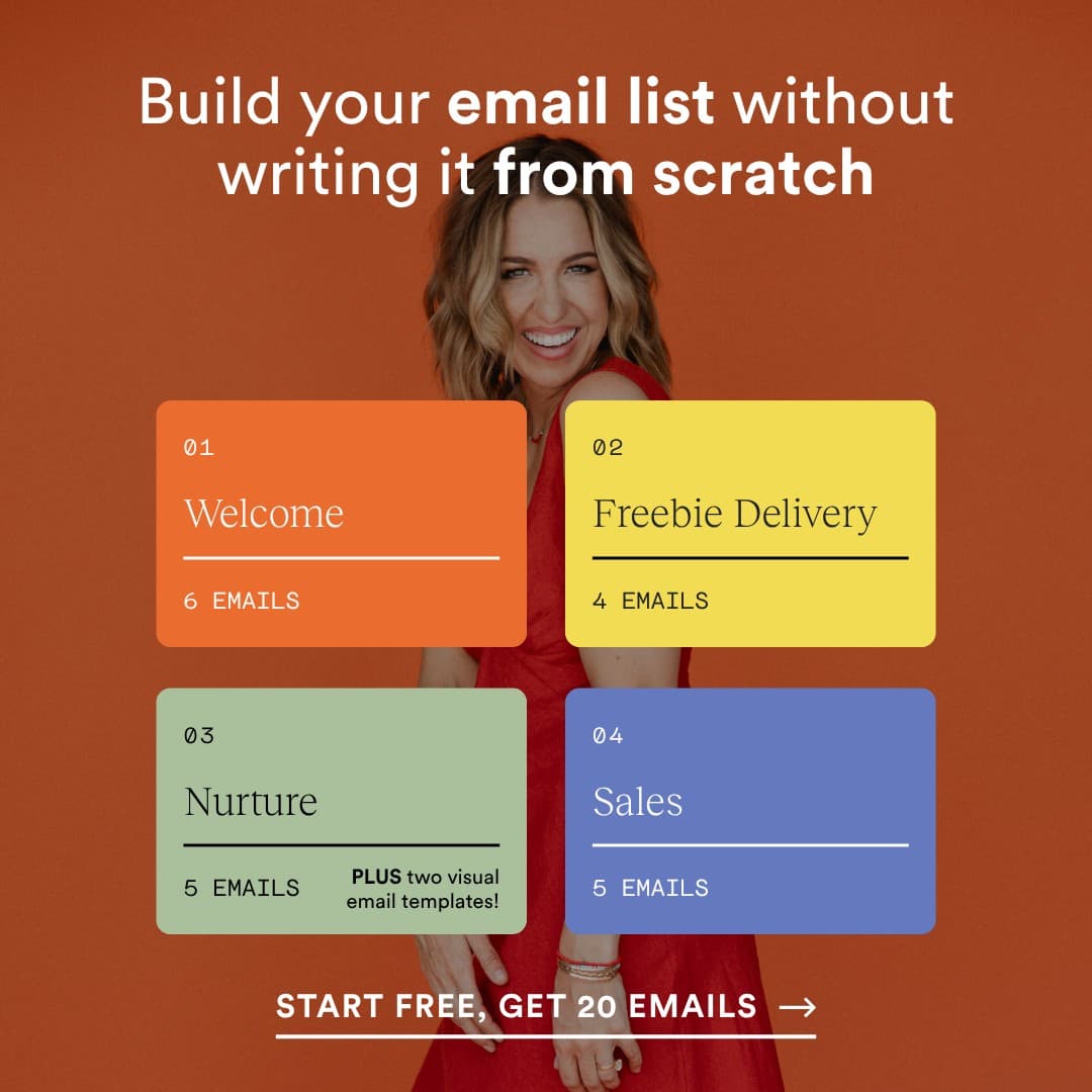 Jenna Kutcher · Listicle ad