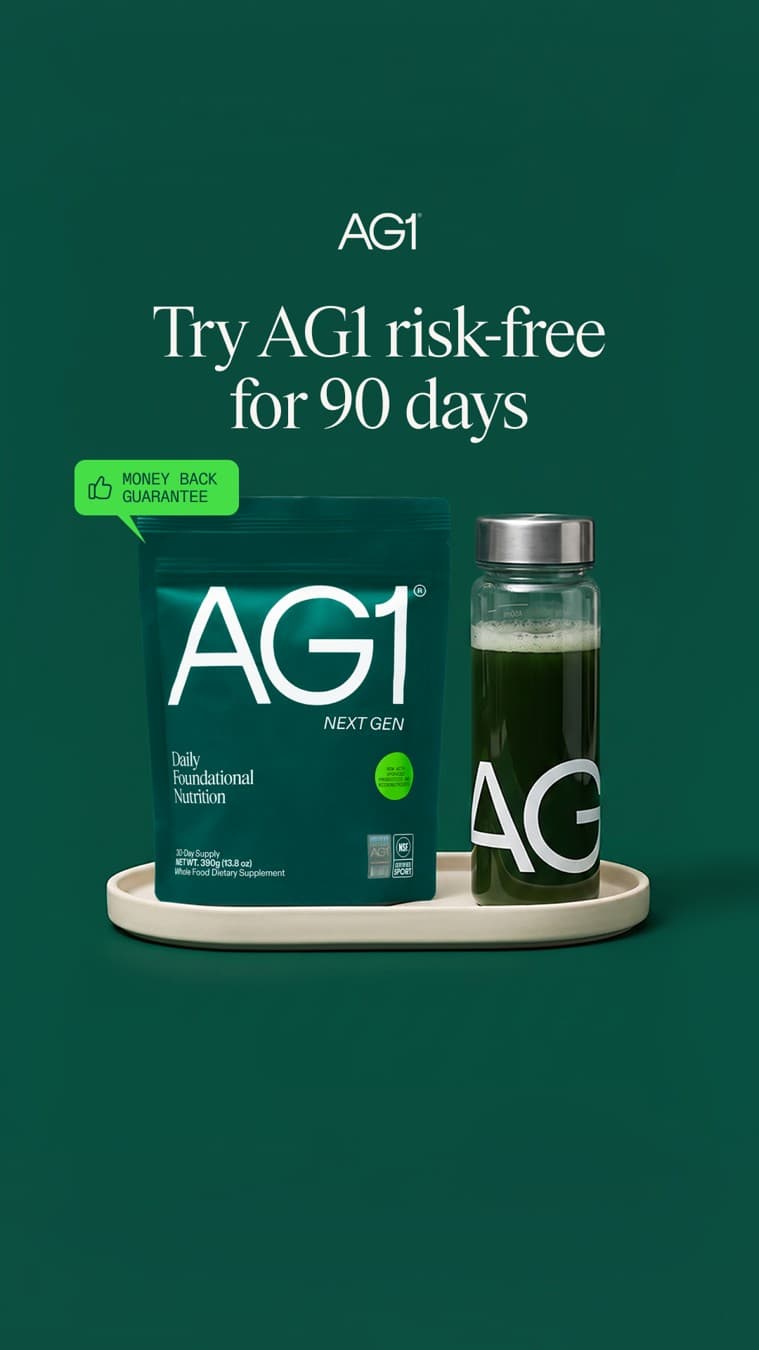 AG1 by Athletic Greens · Product Image ad